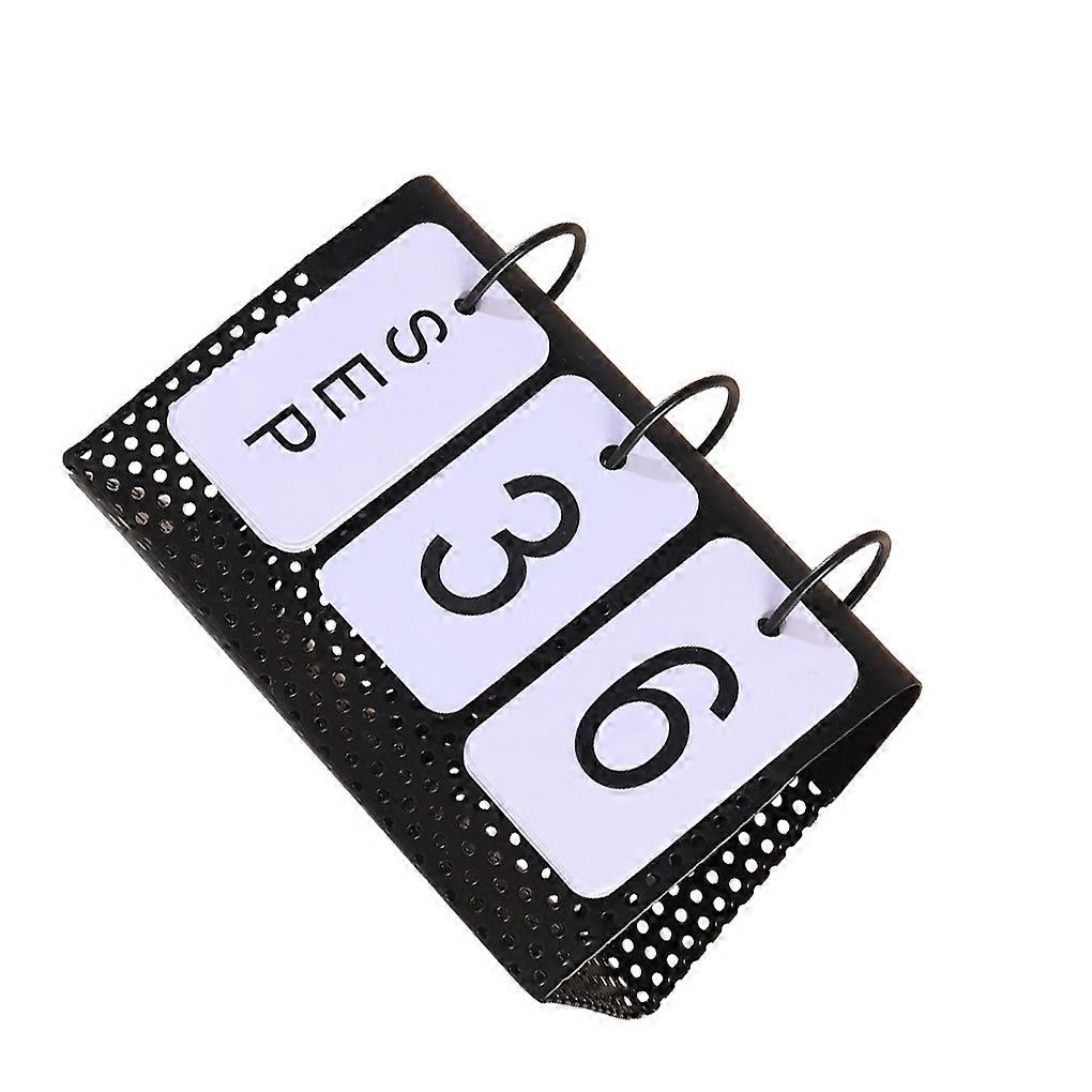 Desk Calendar Home Decor Portable Calendars Daily Countdowns Table Weekly