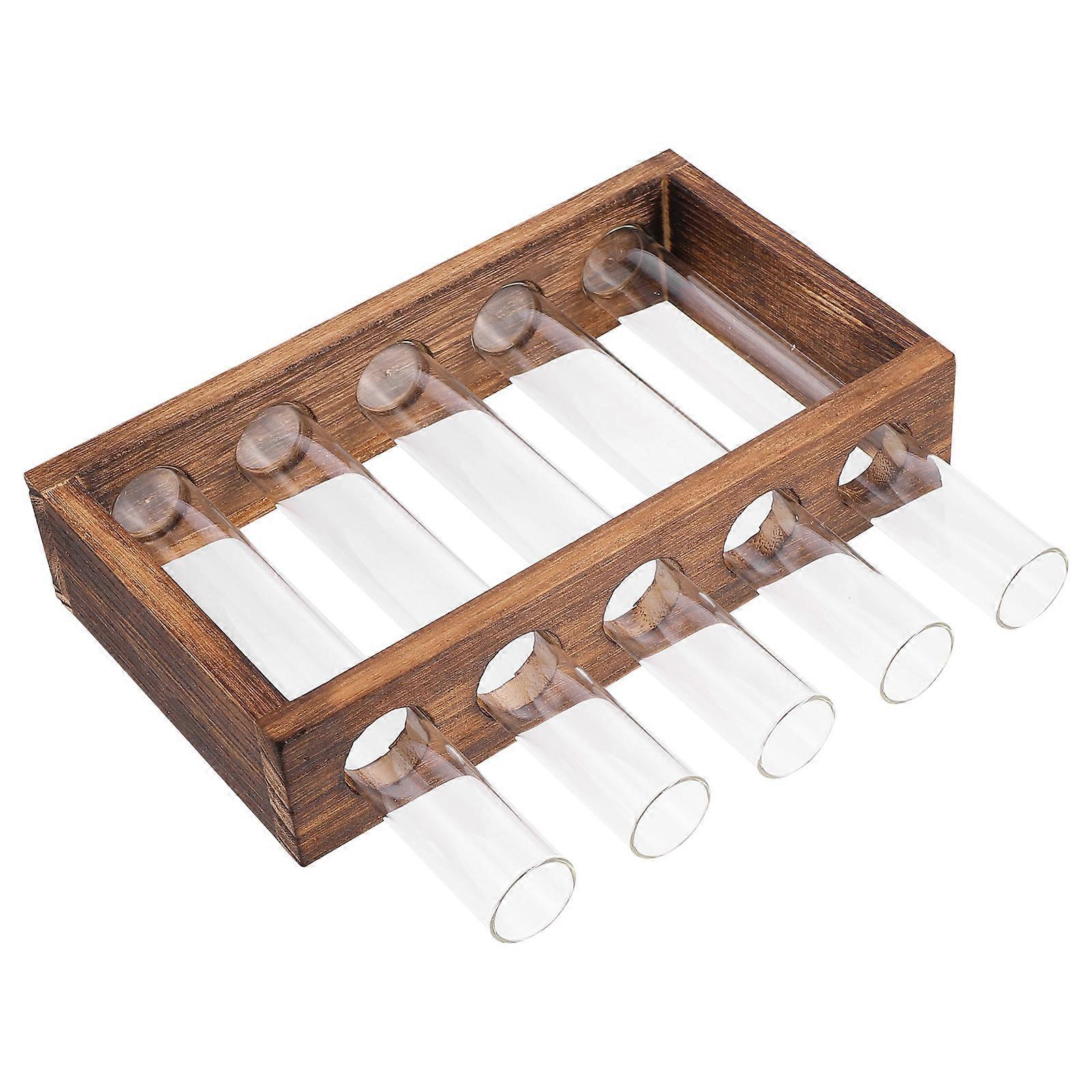 Simple Concise Cool Smooth Test Tube Vase Florists 22X5X19CM 1Set