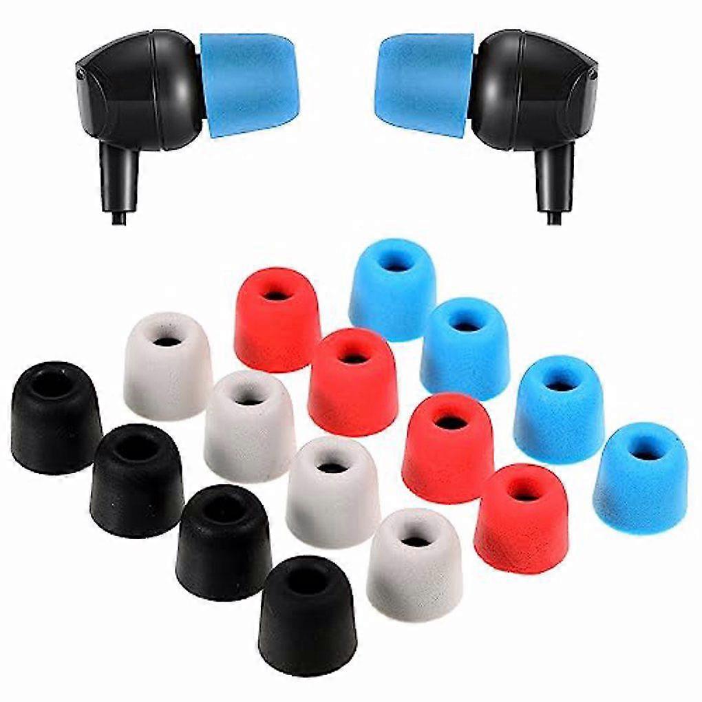 16x Premium Replacement Earbuds For Ultimate Comfort And Noise Isolation Memory Foams Earbud Tips