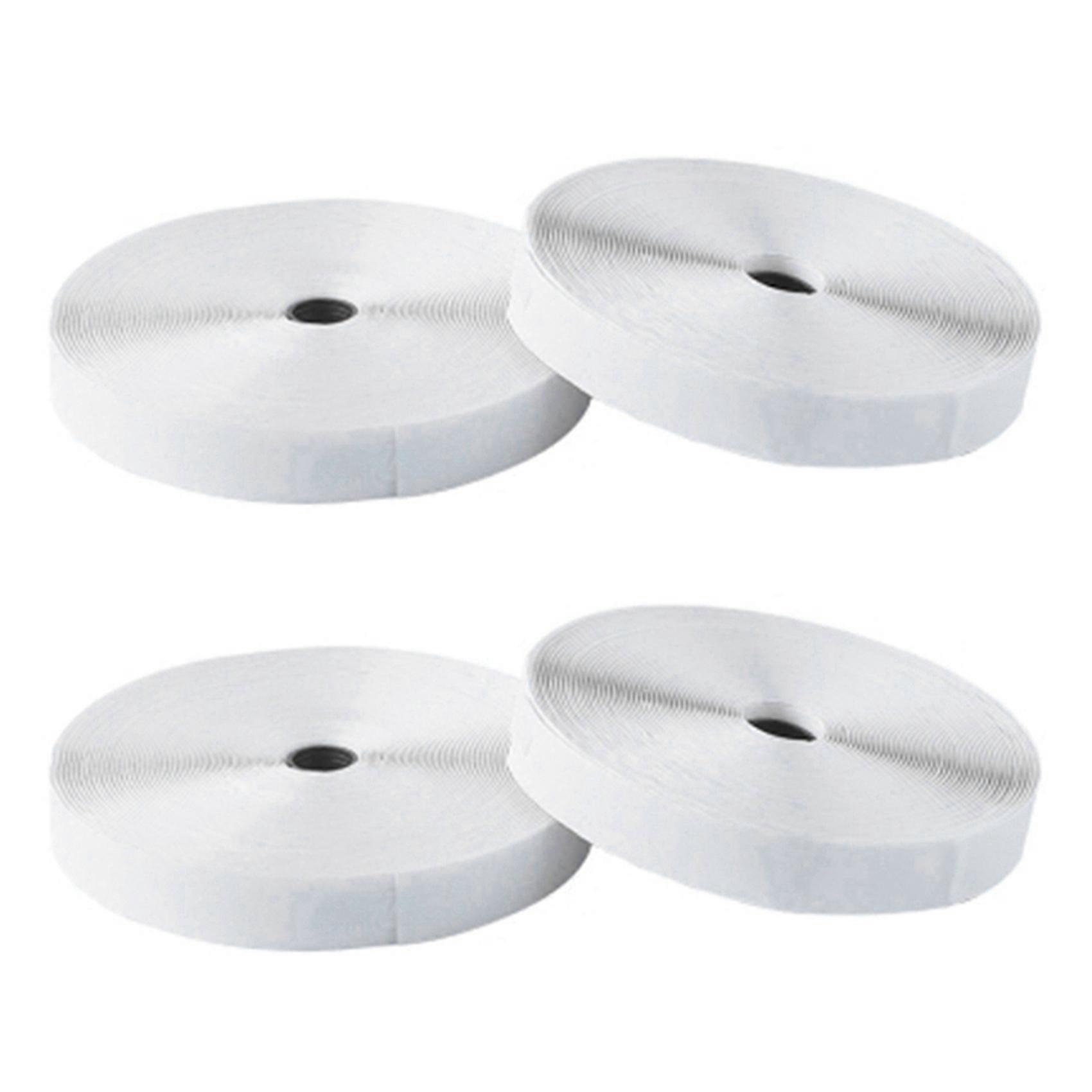 Mosquito Nets for Self-Adhesive and Reusable Buckle,White A