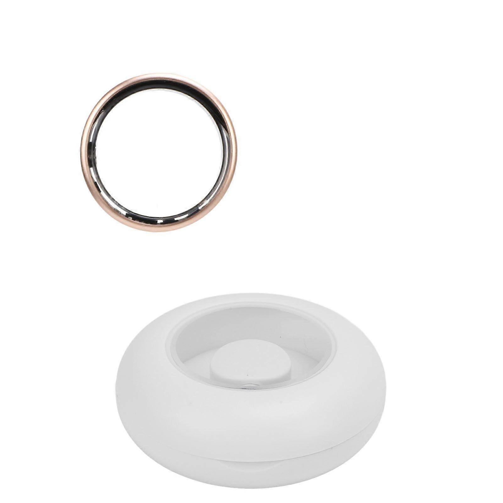 Smart Ring Fitness Tracker Multi Sports Modes Water Resistant Gesture Camera Control Ultra Thin Wearable Smart Ring with Charging Case for Men Women G