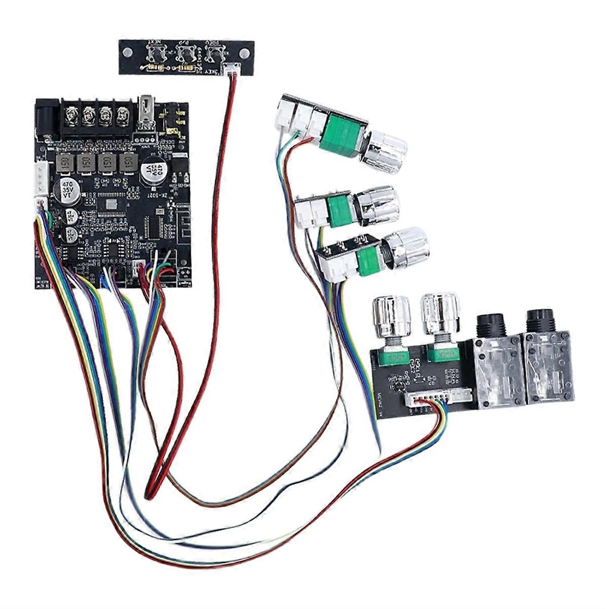 -502T 50W+50W Bluetooth 5.4 Power Amplifier Board