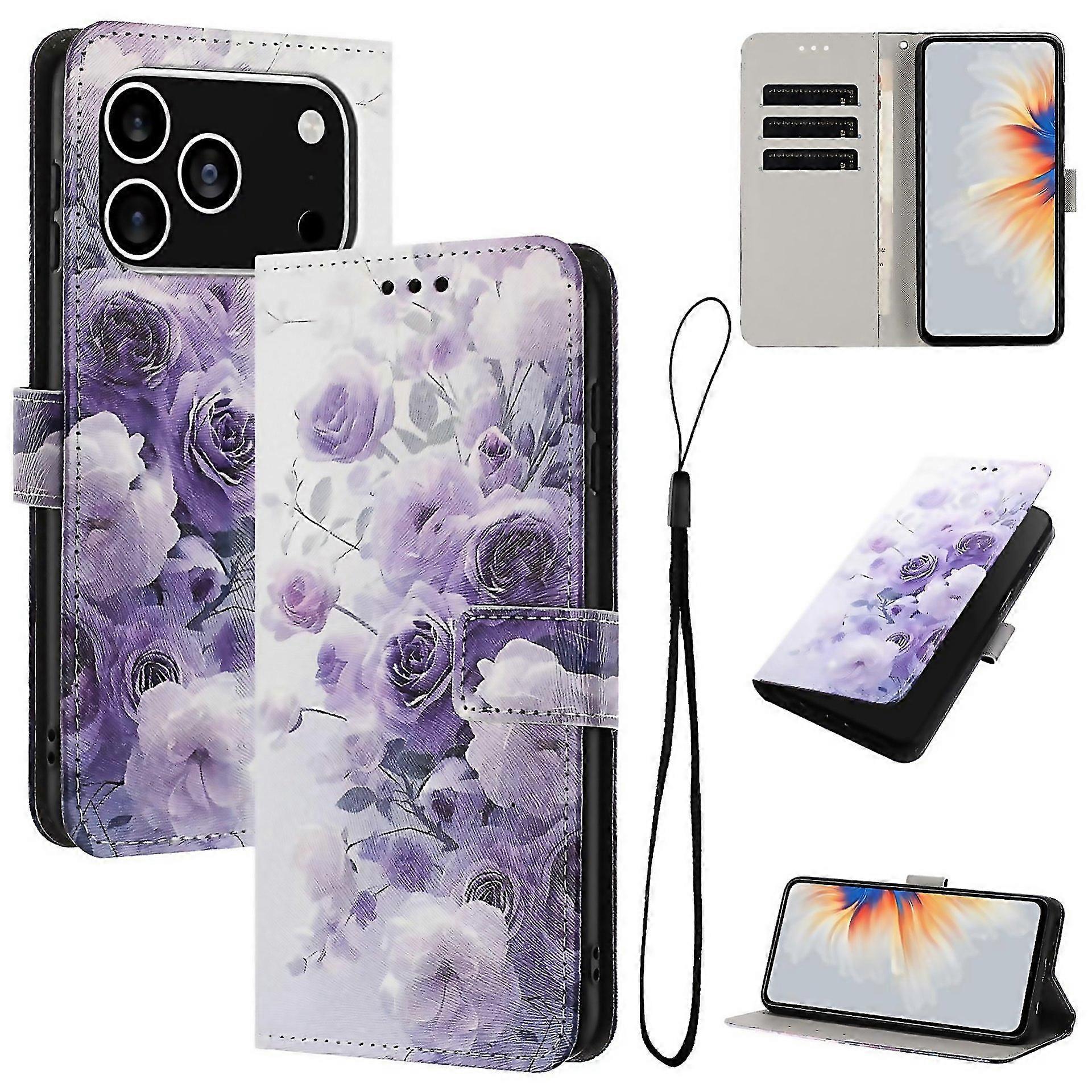 For Color Drawing Pattern Leather Phone Designed For Modern Living