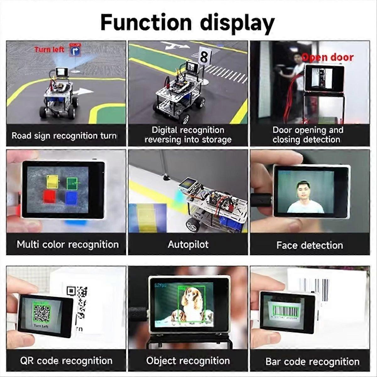 K210 Visual Recognition Module with 2MP Camera for Artificial Intelligence Learning with Serial Port