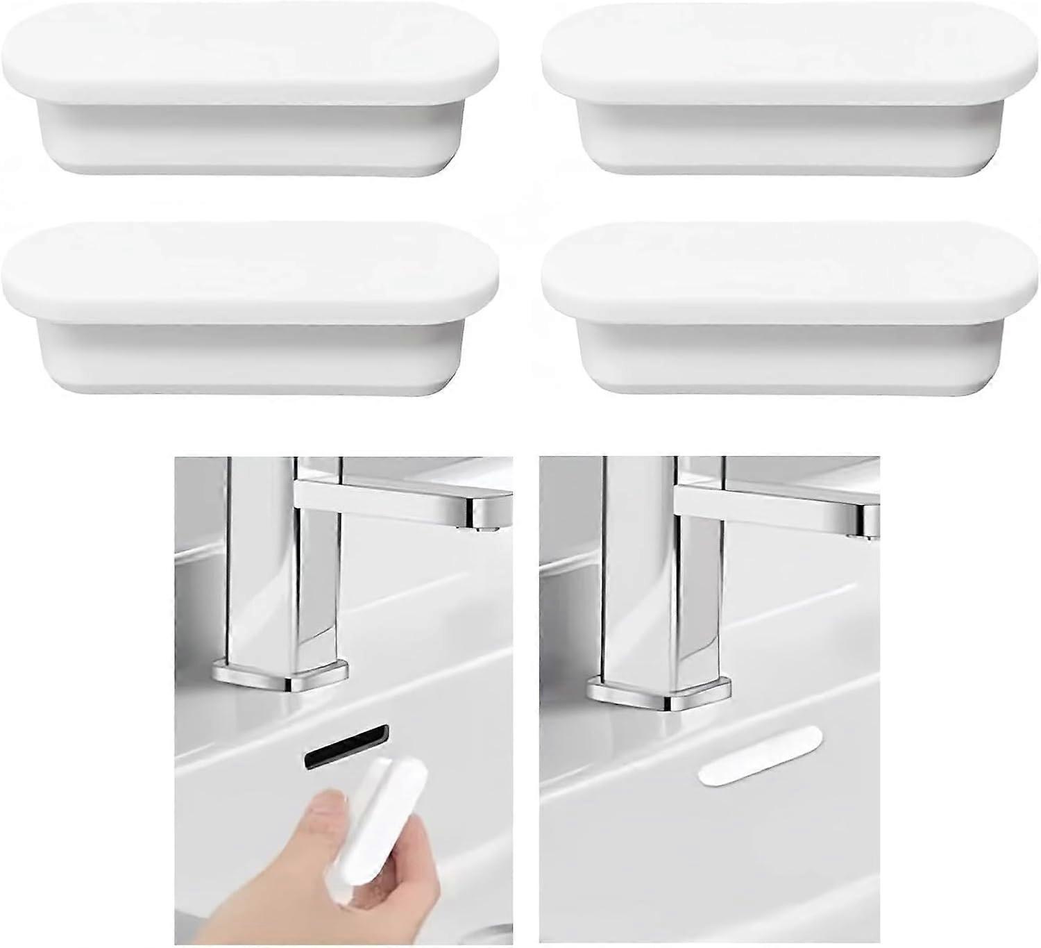 Oval Silica Gel Overflow Plug - Universal Overflow Ring - For Kitchen