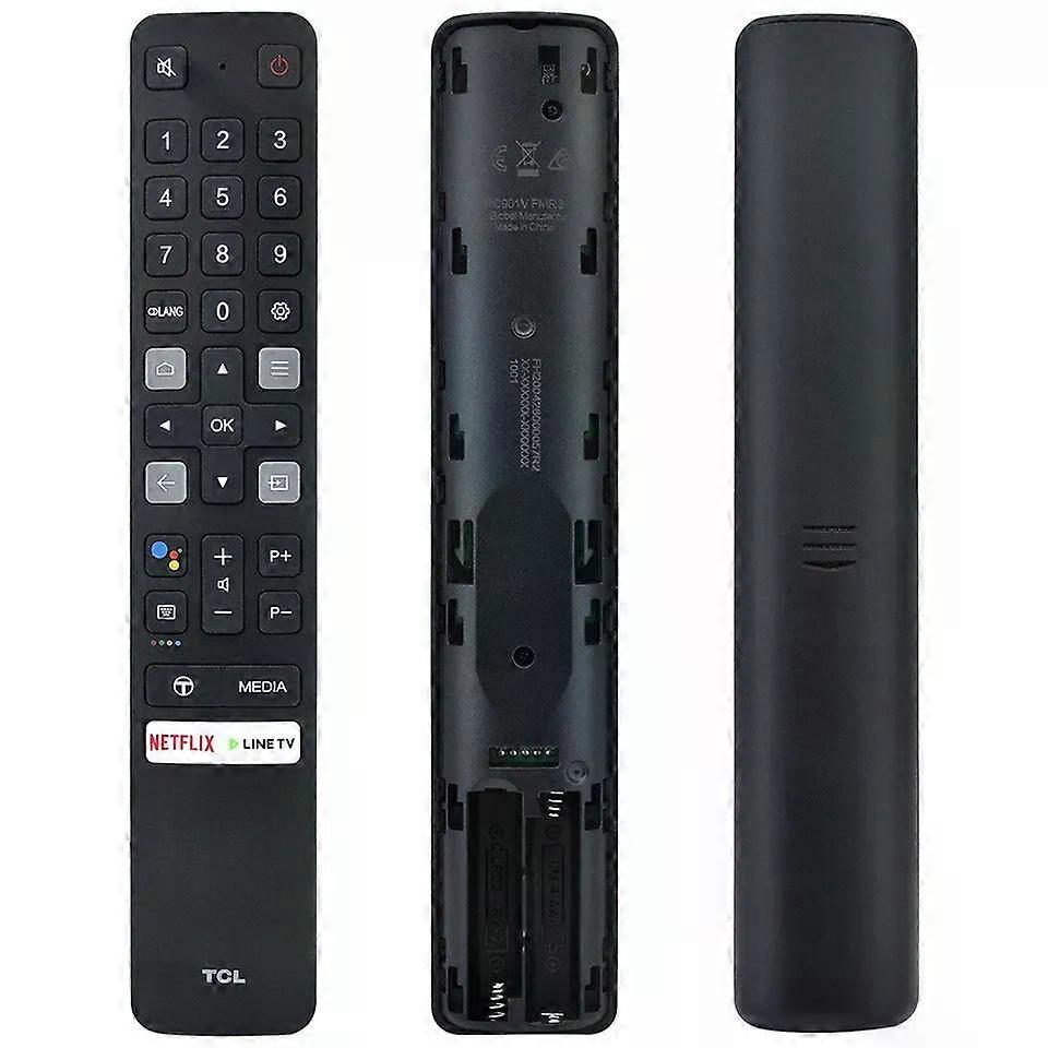 New Original RC901V FMR3 For TCL Voice TV Remote Control With Netflix Line TV