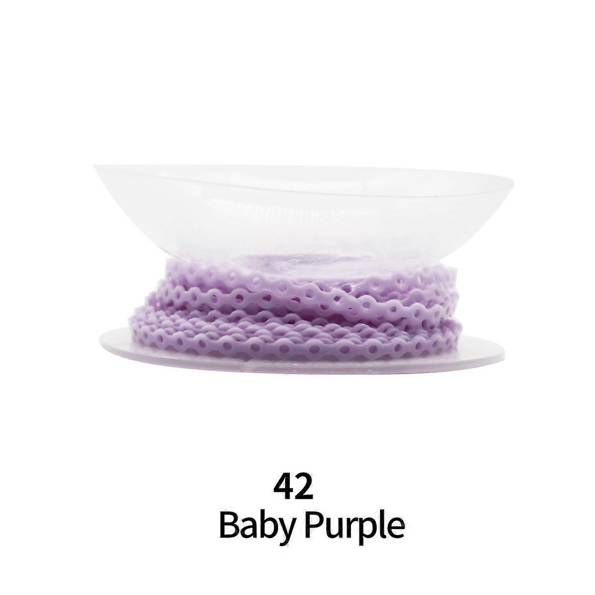 48Colors Continous Size Elastics Power Chain