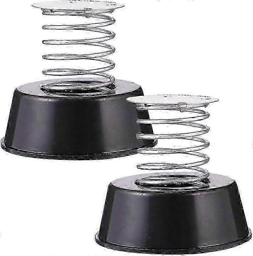 2PCs Dashboard Toy Base with Shake Head Doll Spring Base & Replacement Head for DIY Dancing Toys
