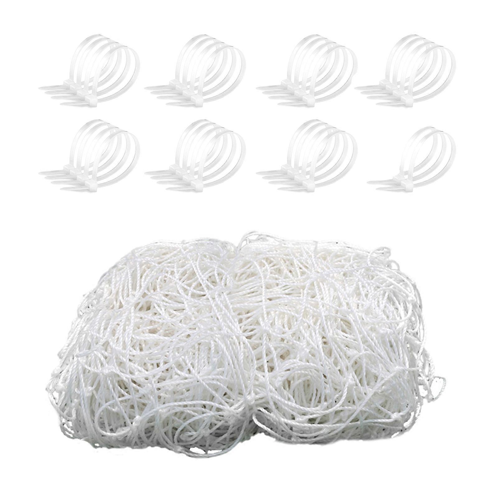 High Strength Soccer Training Net Football Goal Netting Soccer Goal Net for Backyard or Professional Training Sports Multicolor