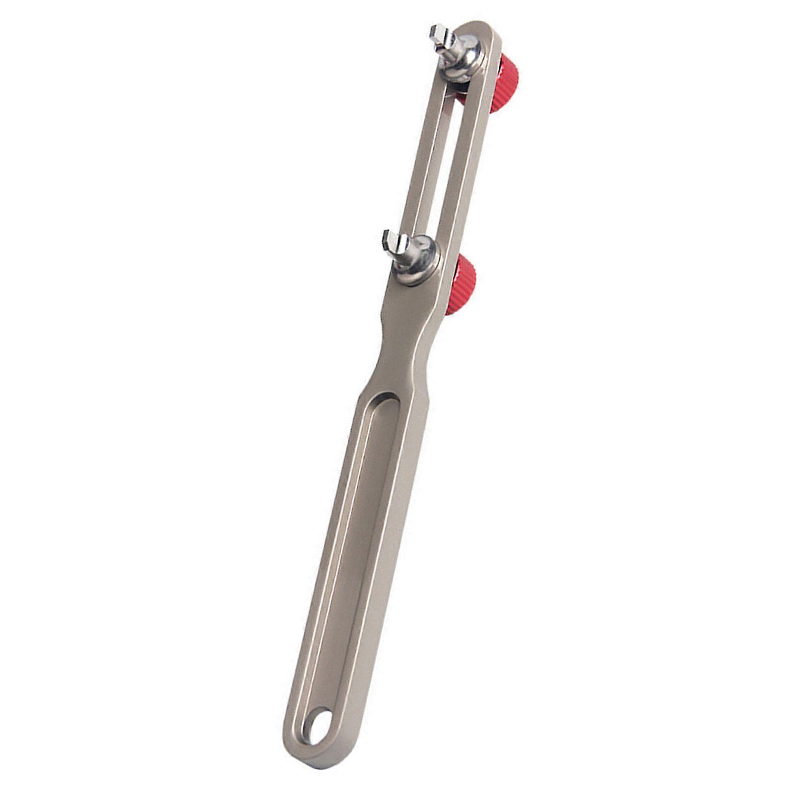 Watchmaker Accuracy Tool Double Grasp Opener Permanent Mixture Construction For Watch Maintenance And Adjustments Multicolor