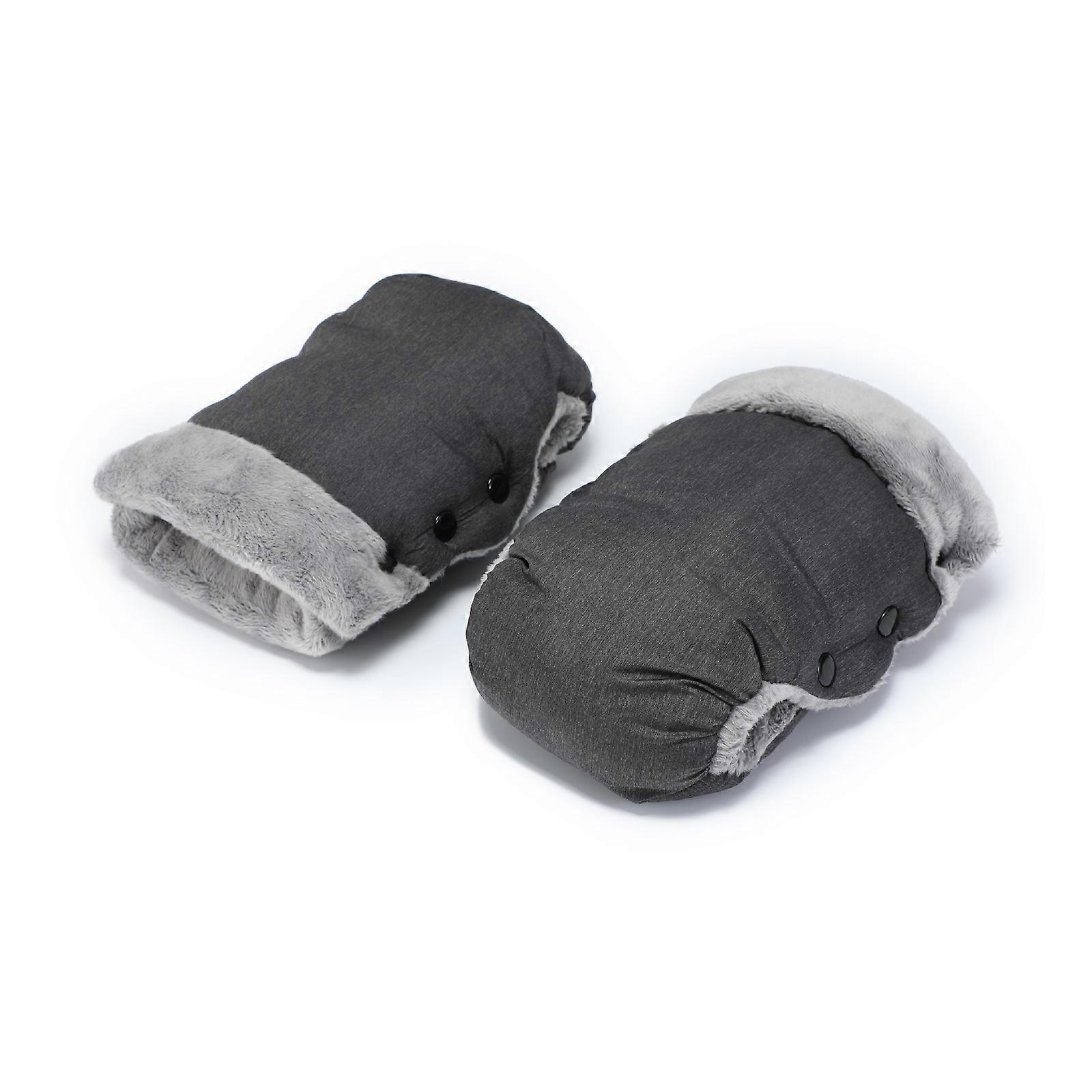 Stroller Handle Hand Warmer Soft Warm Gloves for Parents Comfortable Hand Muff Cold Weather Windproof Handmuffs Multicolor