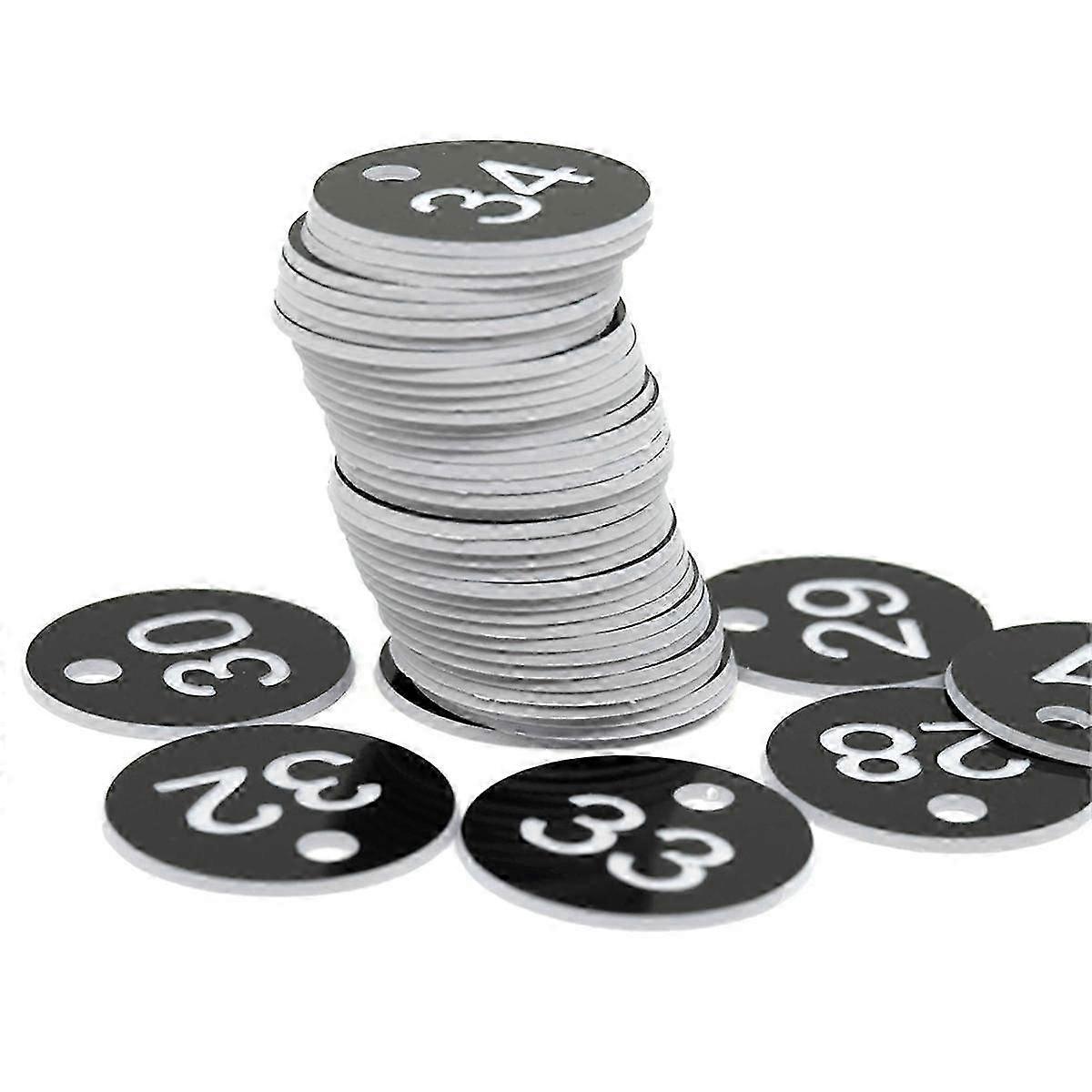 Numbered sign labels for beekeepers - 100pcs beehive tags set