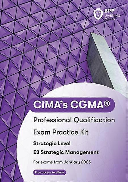Cima E3 Strategic Management - BPP Learning Media - Accounting: study and revision guides - BPP Learning Media - Paperback