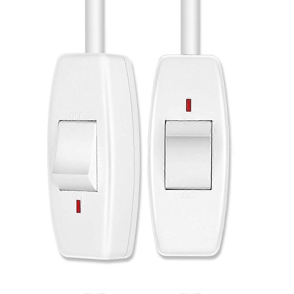 Inline Cord Switch Lamp Switch Replacement Button in line Cord Table Desk Lamp