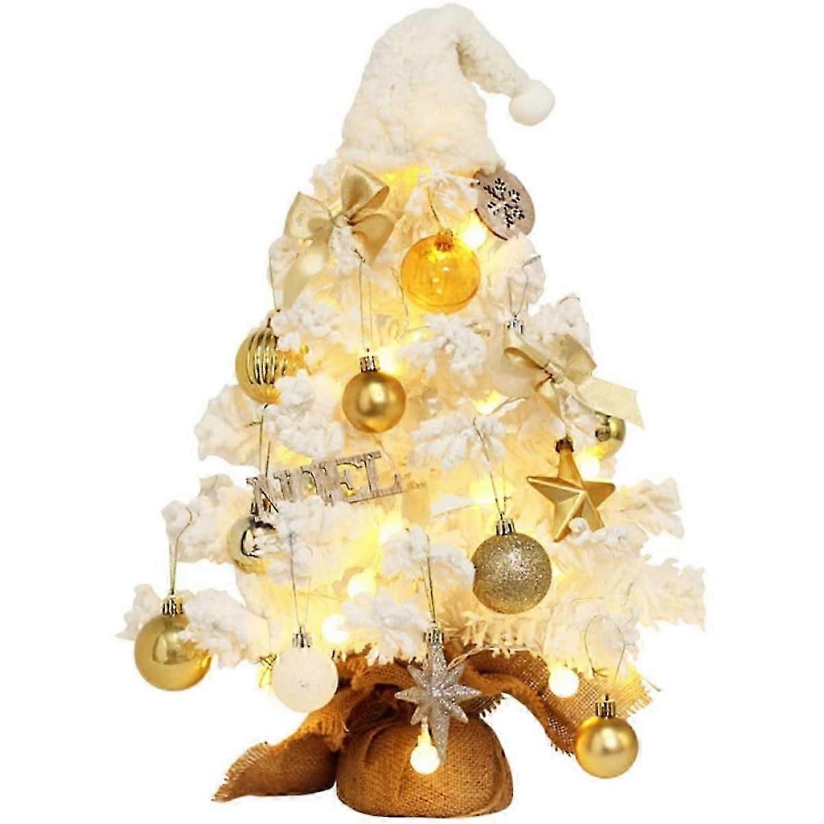 Tabletop Christmas Tree, Mini Artificial Christmas Tree with Lovely Design for Christmas Decoration