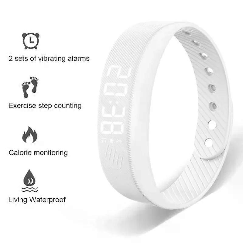 Smart Bracelet LED Digital Waterproof Smart Clock Smartband With running pedometer Monitor Smart Band Vibration Alarm Reminder