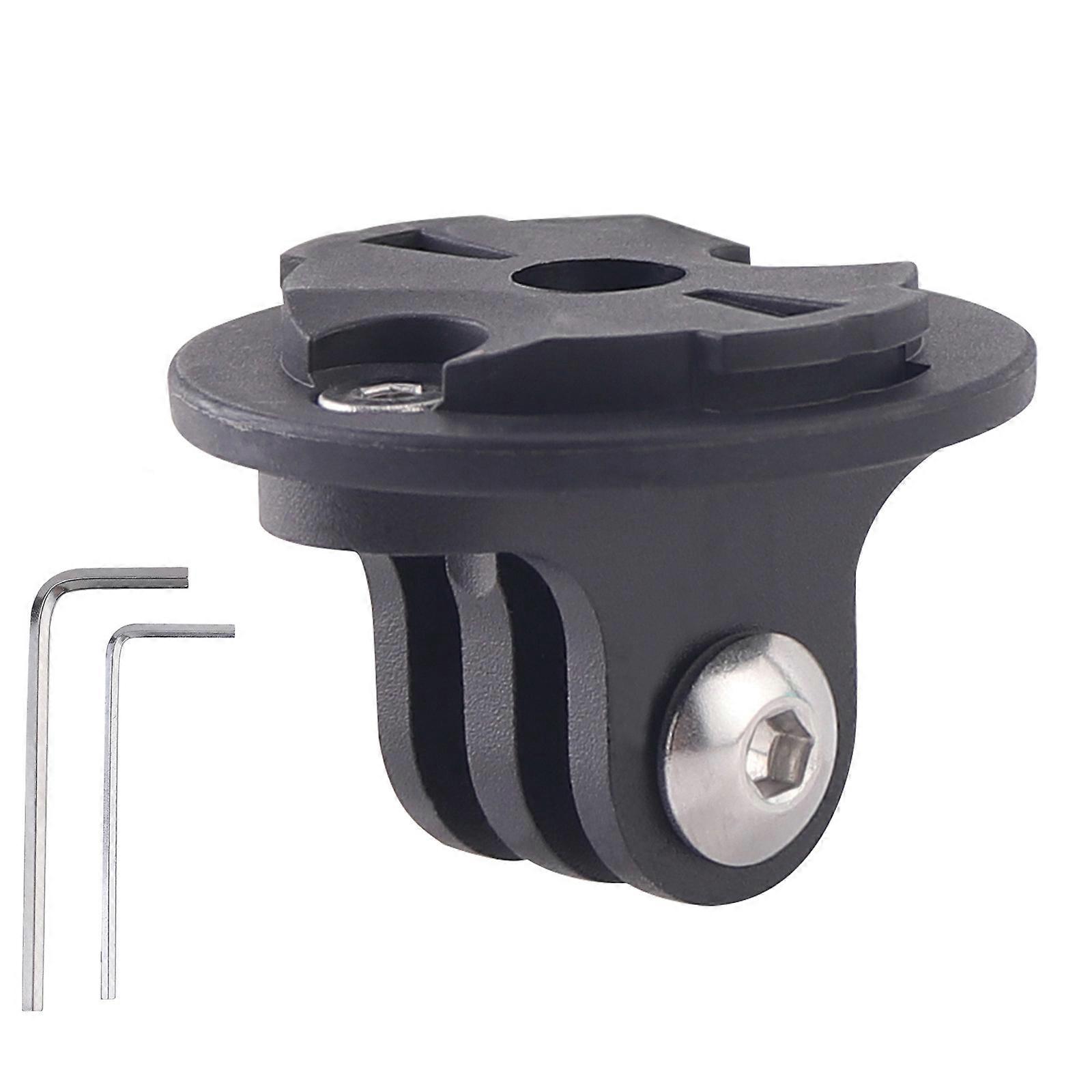 Camera Headlight Adapter Stable Bike Computer Holder Base Cycling Front Light Bracket Camera Stand for Action Camera Multicolor