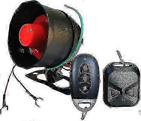 Wireless Car Alarm One-way With Remote Control Remote Car Search Vibration Sensor Automatic Sensing-Good