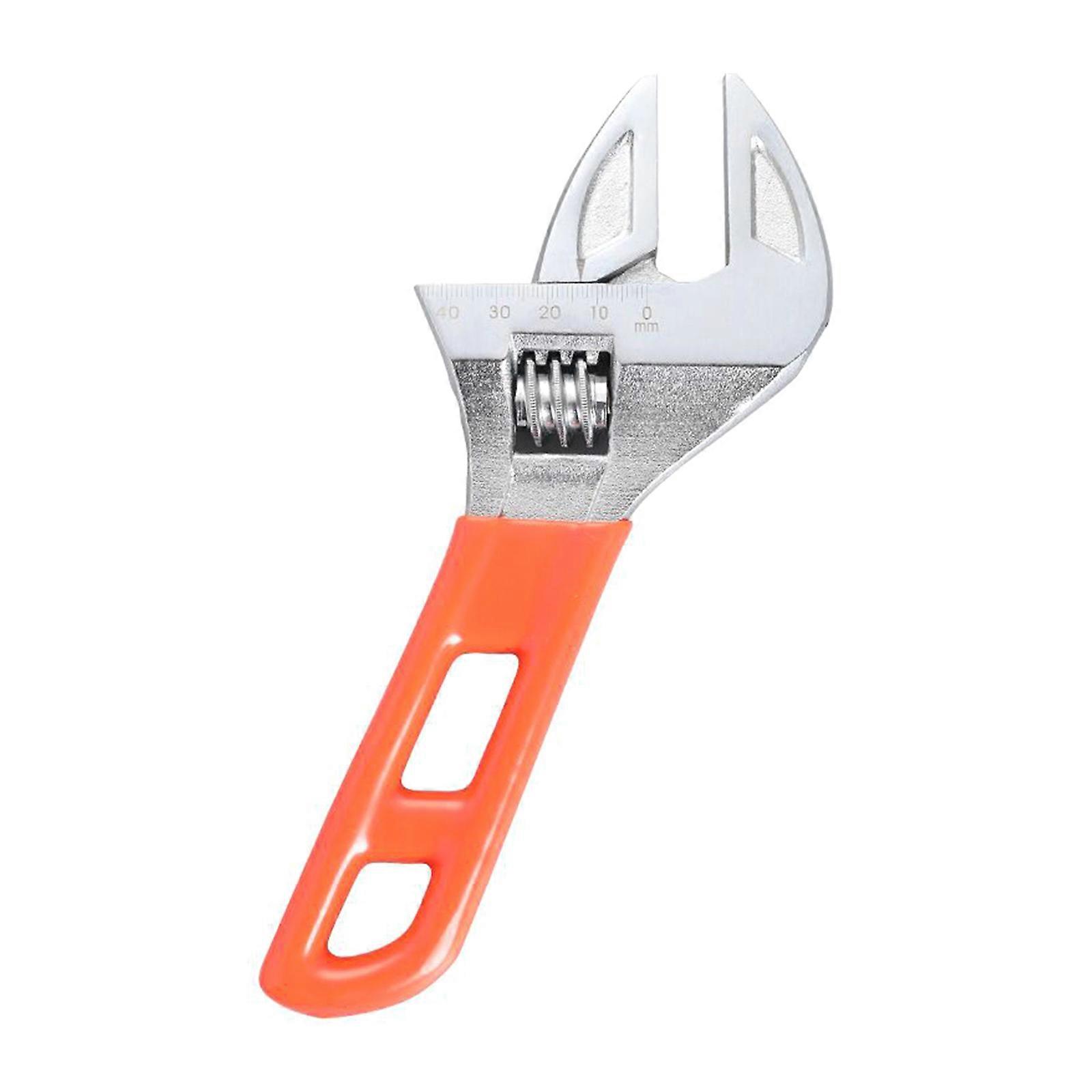 Comfortable Multipurpose Wide Jaw Adjustable Tool 30mm Opening Slip Resistant Handle Portable Device Fit for Tight Areas Multicolor