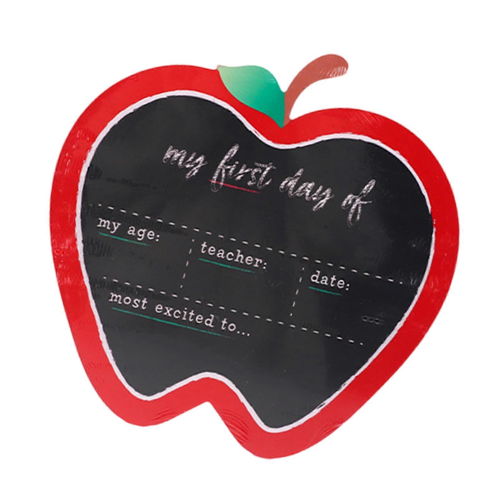 Lightweight Student Blackboard with Double Sided Writing Surfaces Perfect for School Activities Study Planning Photo Multicolor