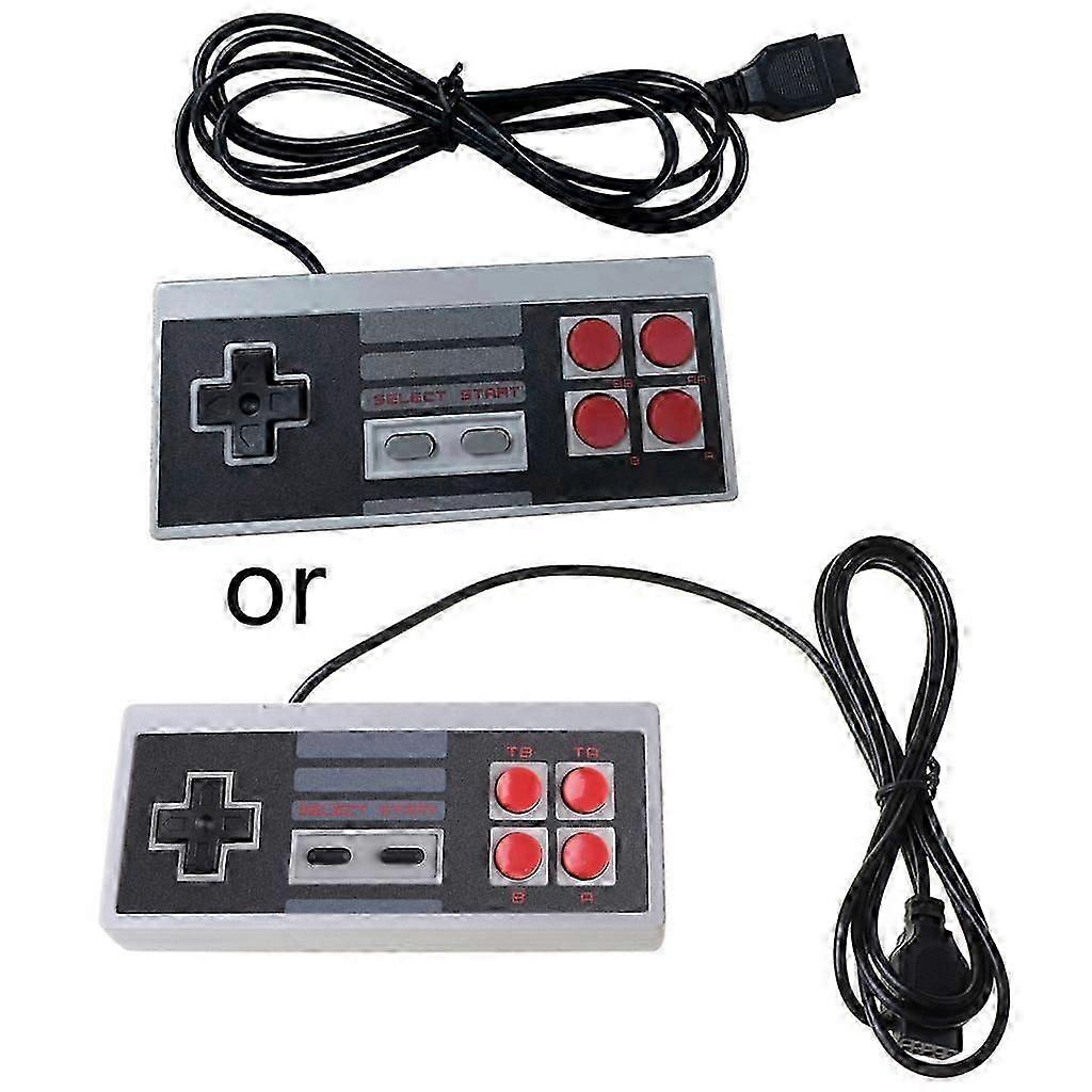 wired game controller classic NES 4 buttons 9 pin accessories