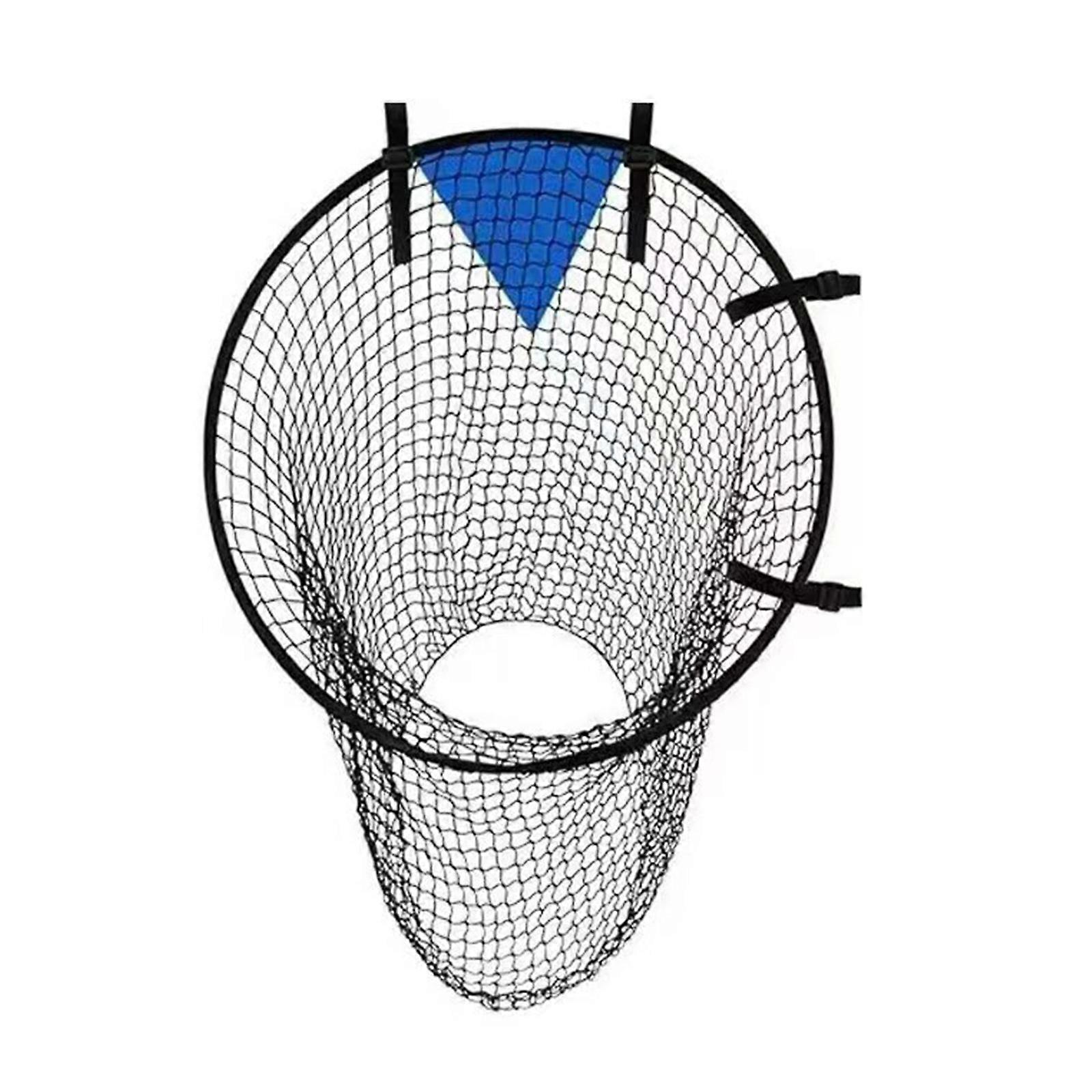 Football Goal Targets Net With Reinforced Corner Quick Setups Soccer Training Targets For Secure Attachments Multicolor