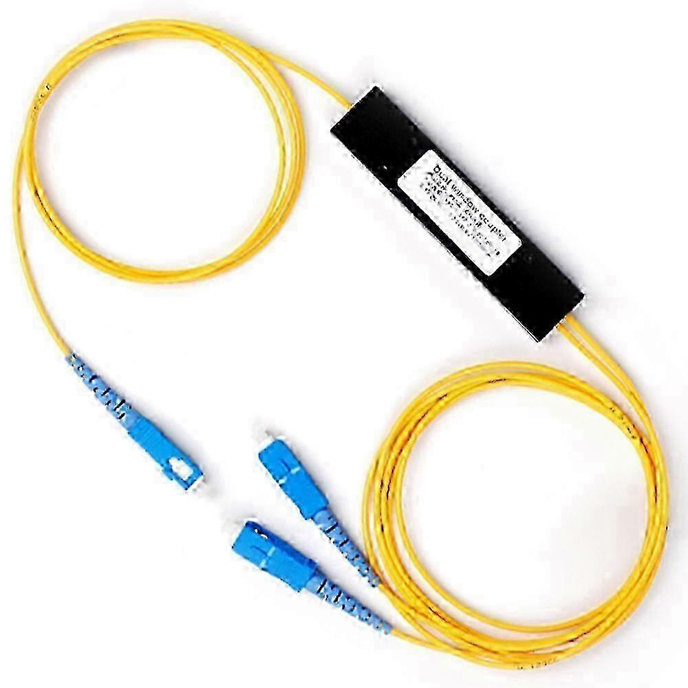1 Point 2 Taper Fiber Optic Splitter Splice Box Splitter SC Port FTTH Fiber Home Cold Connection YY