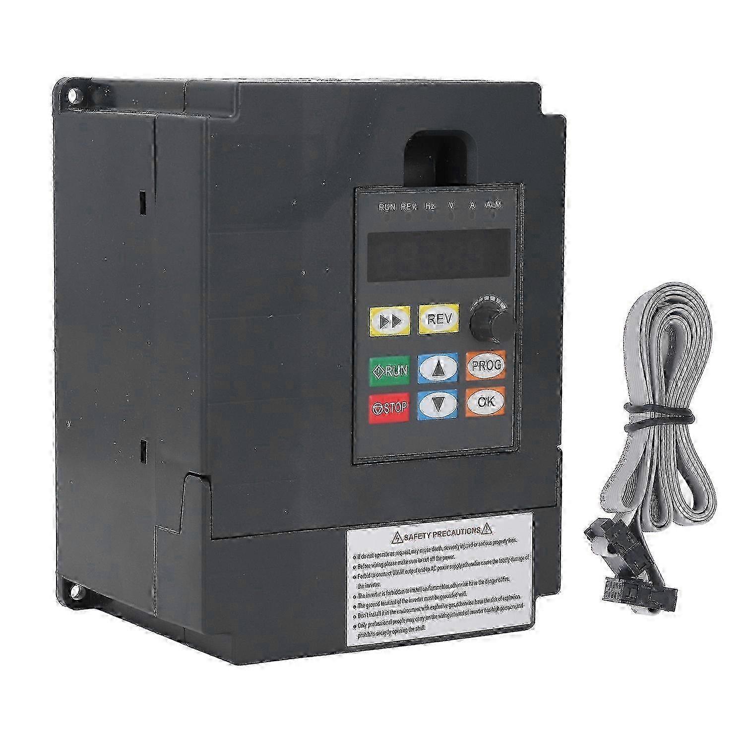 Single to 3 Phase Inverter 1PH AC220V Input 3PH AC0-220V Output 1.5KW Variable Frequency Drive for M