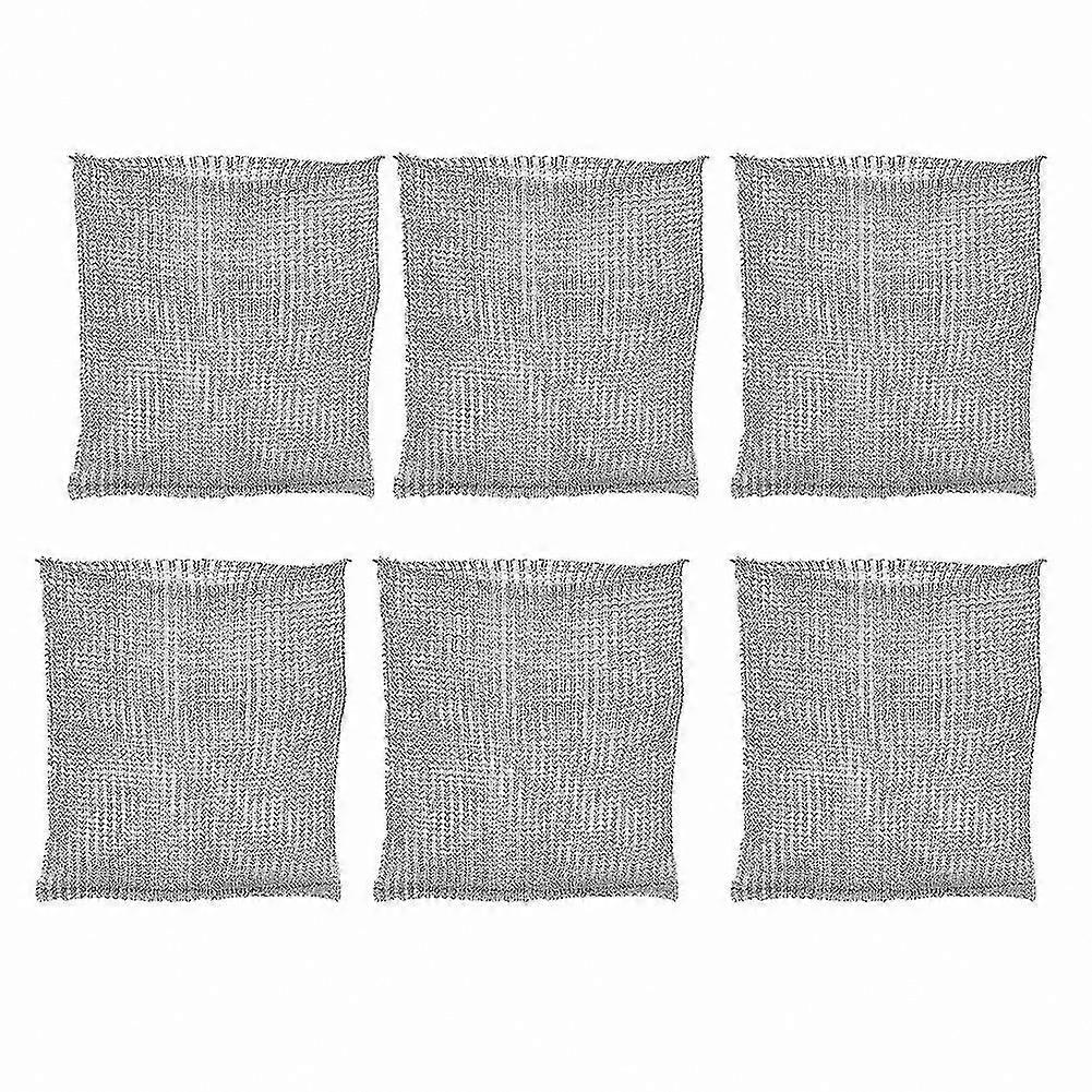 6-Pack Root Control Baskets - Durable Underground Plant Support Wire Frames