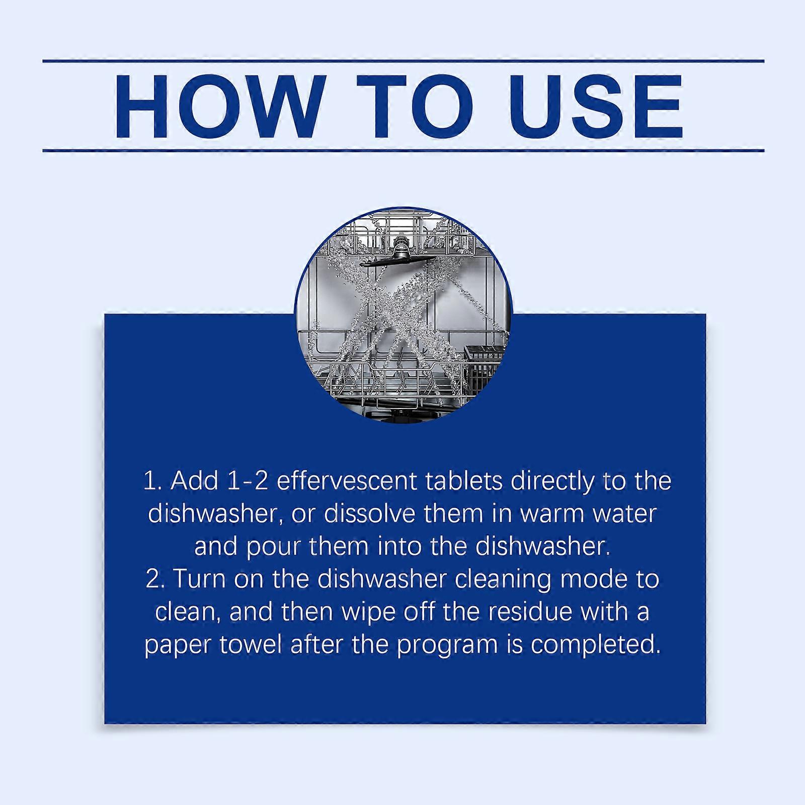 Jue Fish Dishwasher Degreasing And Cleaning Tablets Remove Grease, Reduce Scale, Keep Tableware Clean, And Maintain Household Cleanliness