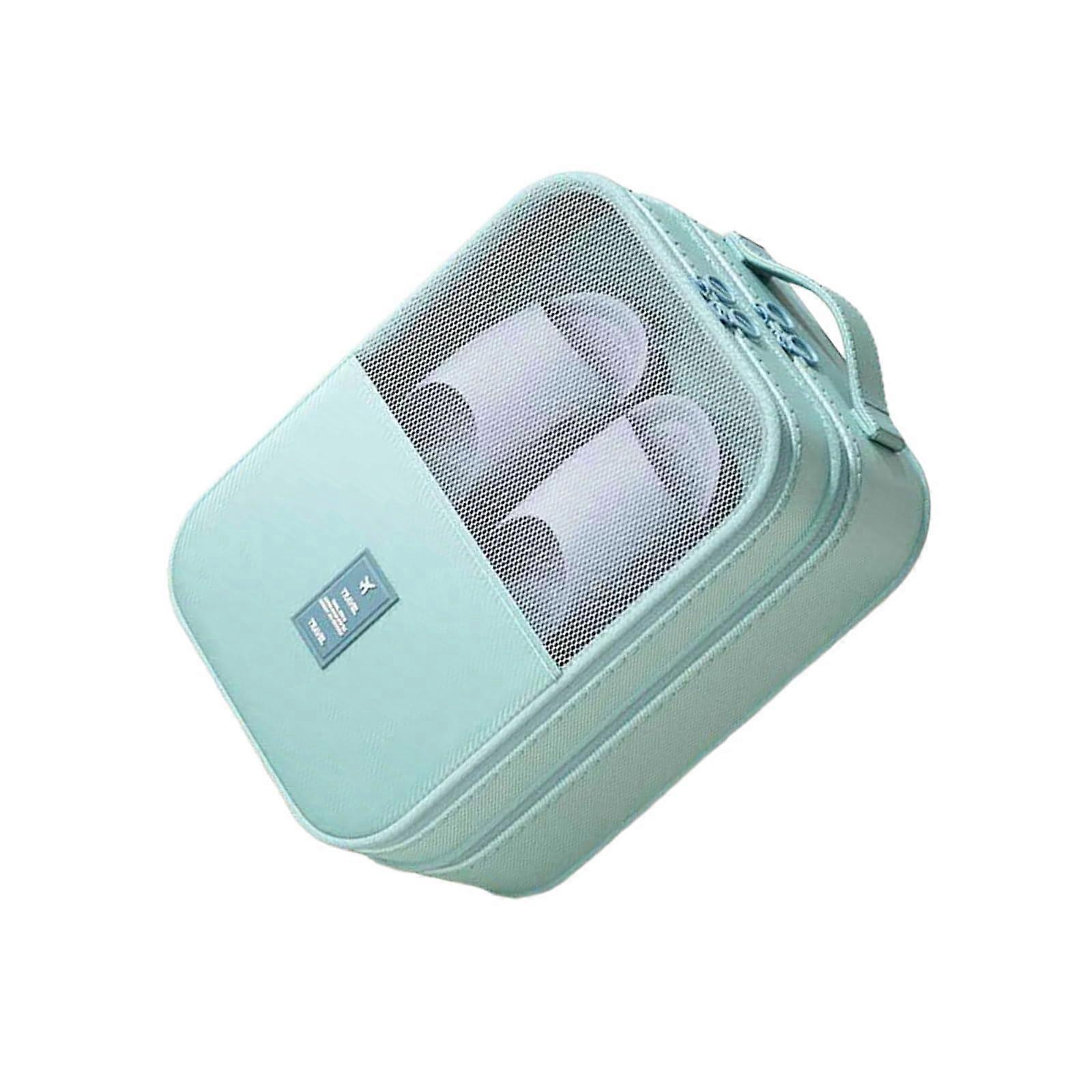 Travel Shoe Bag with Breathable Design and Separate Pockets for Sneakers and Family Trips