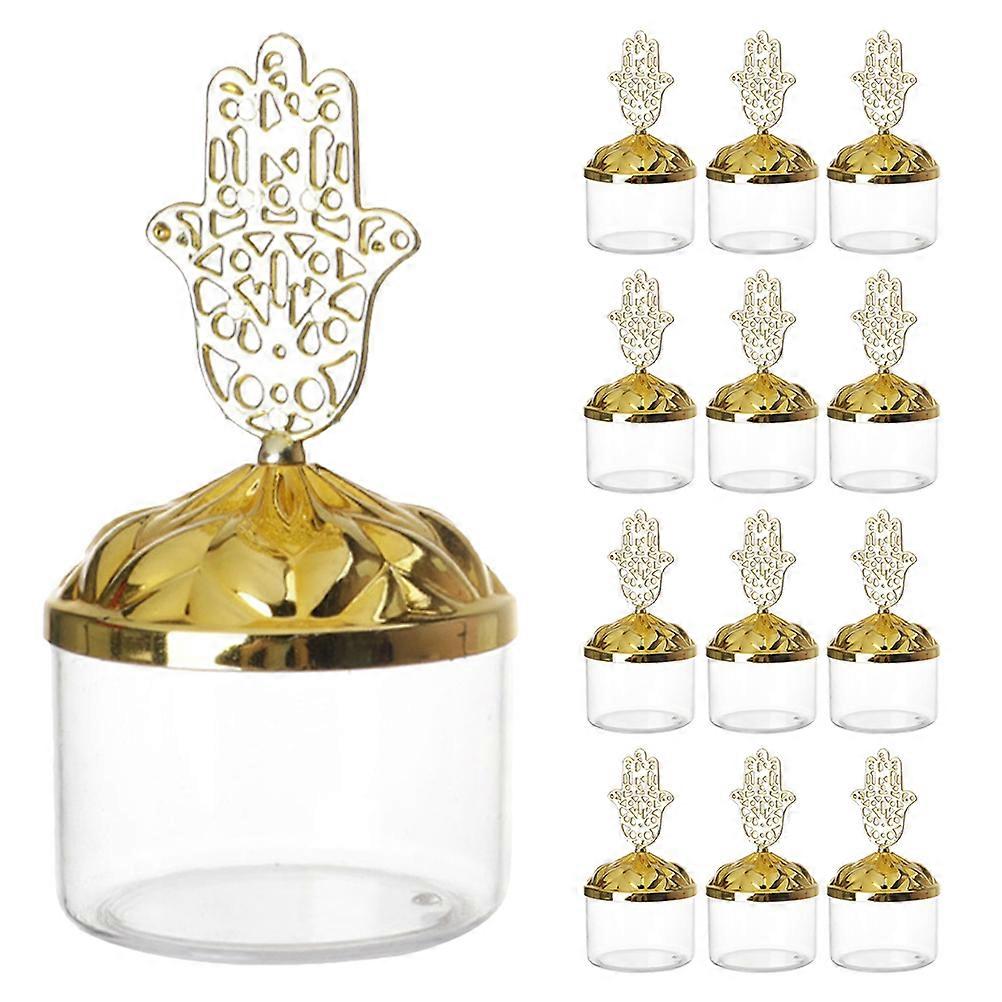 Candy Boxes Party Favors Clear Plastic Storage Boxes for Party 24Pcs