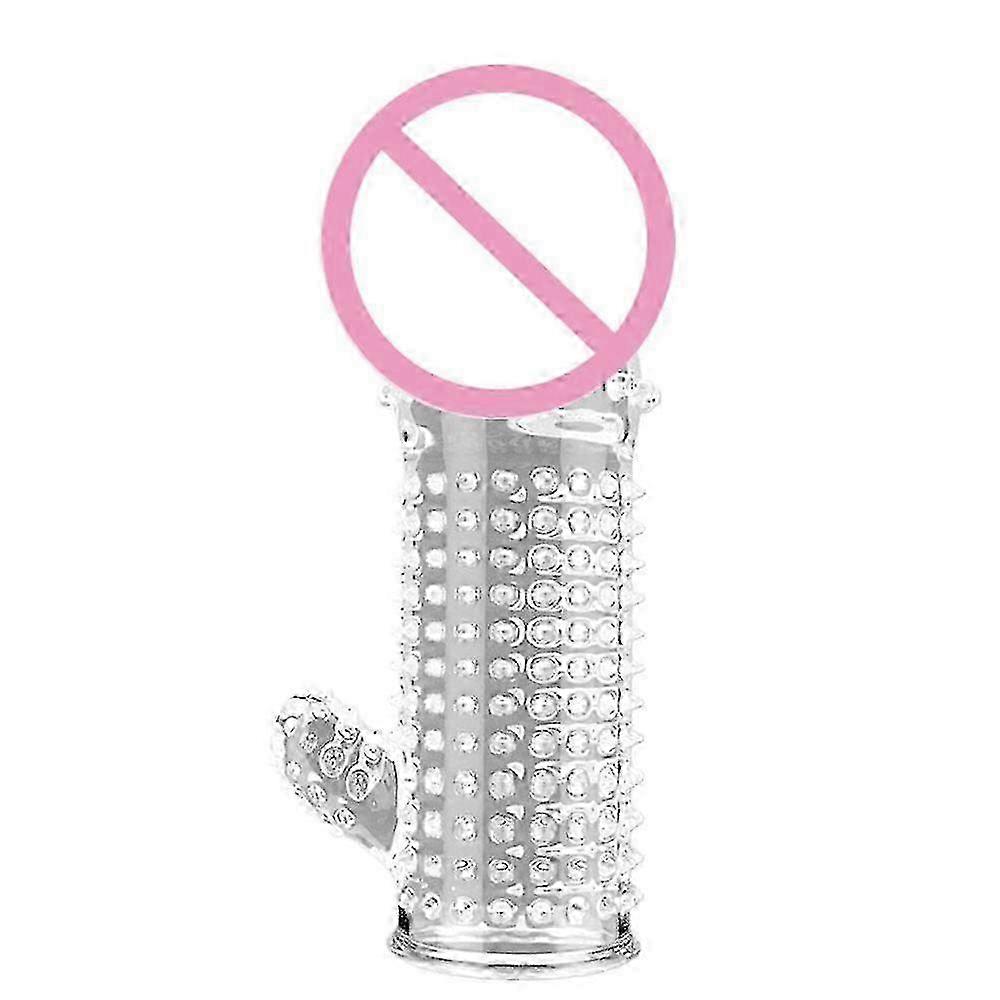 Männer Kondome Verdickt Längliche Kristall Wolf Zahn Set Männlichen Werkzeug