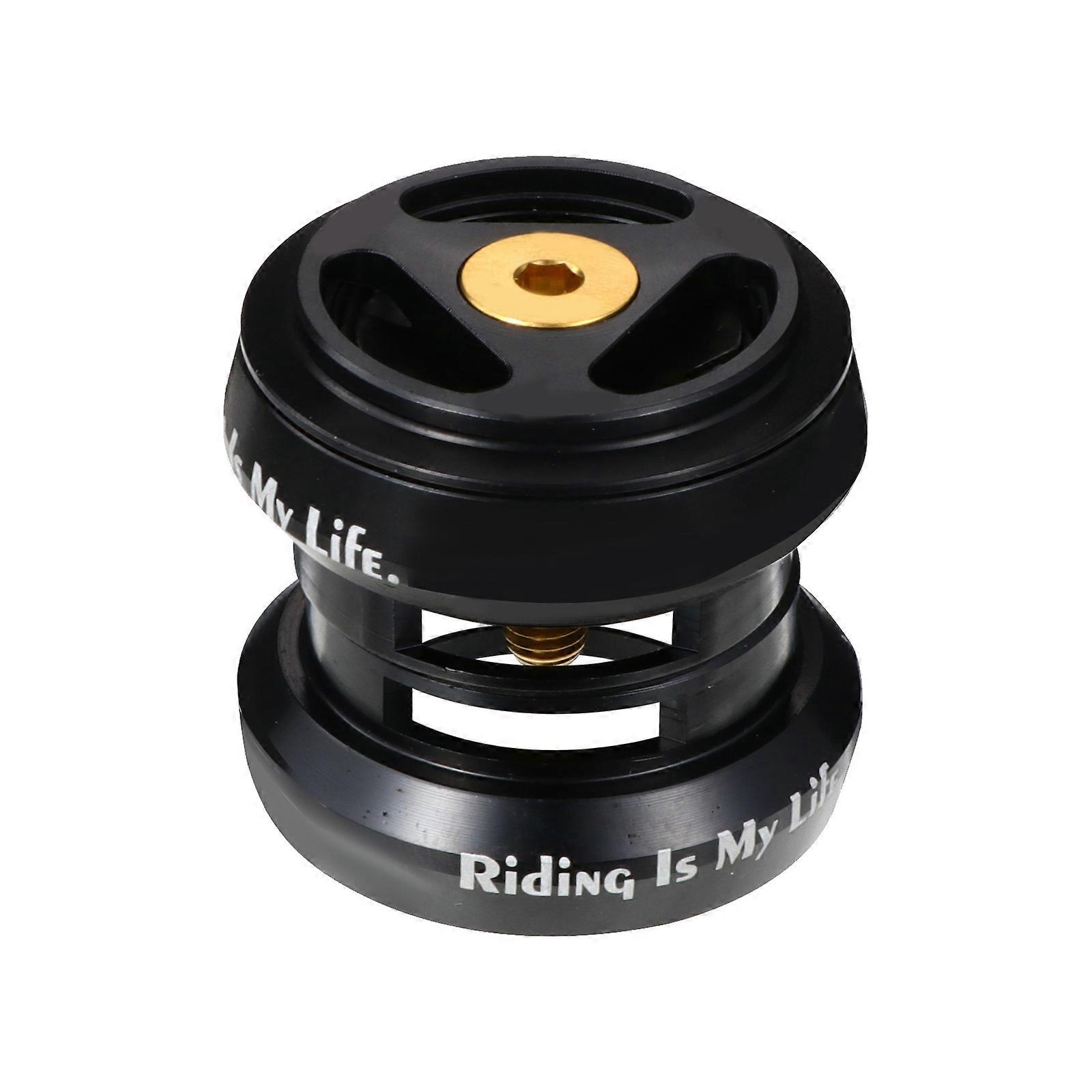 Aluminium Alloy Headset Bearings for Bike with Durable Smooth Lightweight Design Black