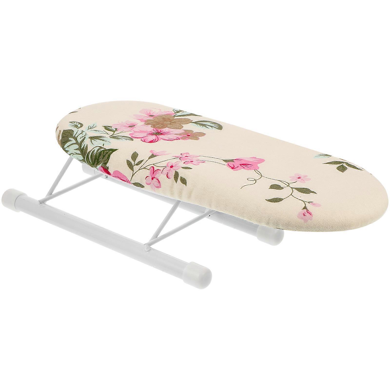 1Pc Mini Ironing Sleeve Rack Folding Ironing Board Ironing Tool (Random Color)