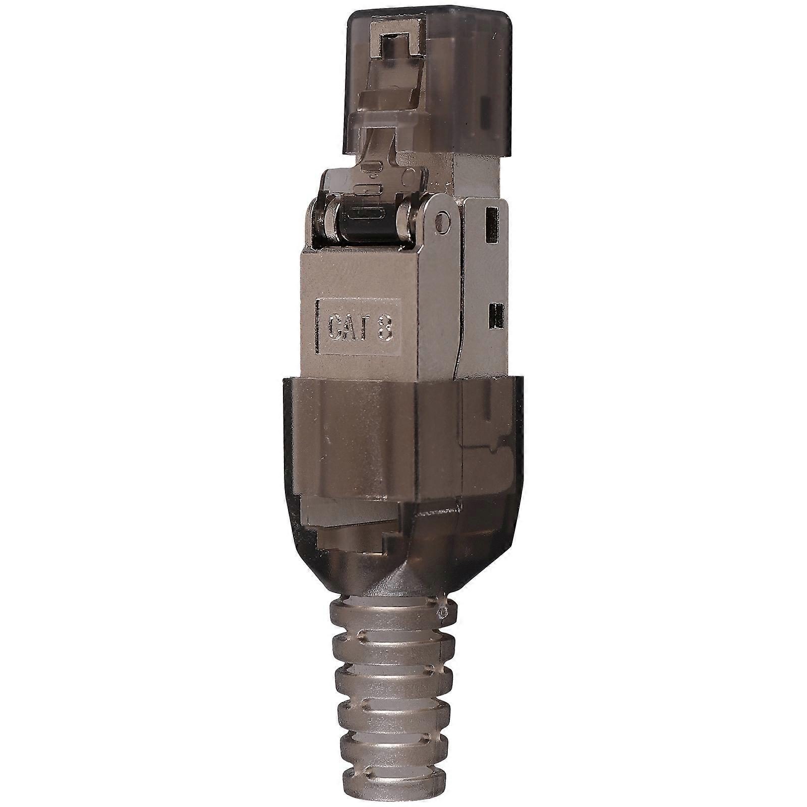 Ethernet Connector Cat8 Modular Plug 4Pcs for Network Cable Installation