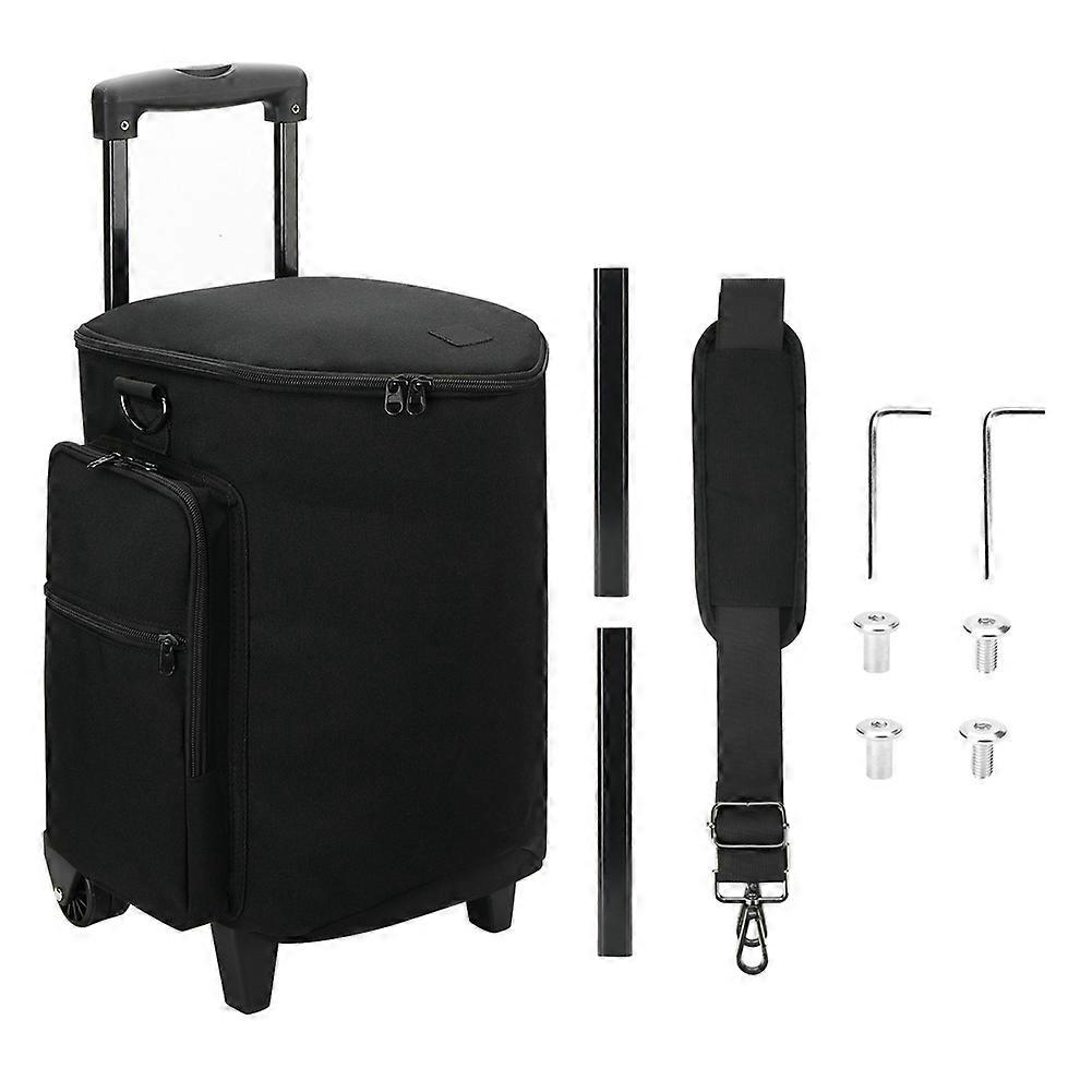 Carrying Bag for Bose S1 Pro/Pro+ Speaker Portable Storage Pull Rod Case Speaker Case W/ Elastic Band for Traveling