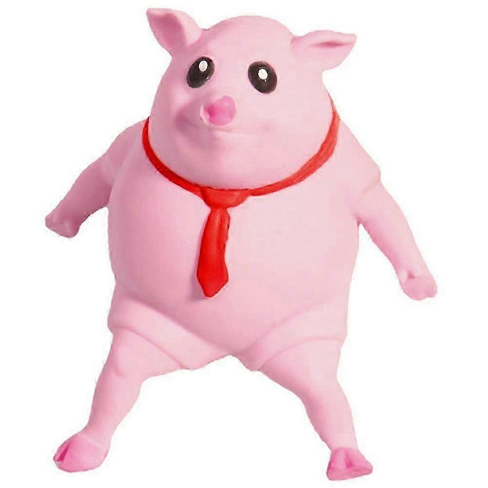 pig stress relief squeeze toy elastic tpr