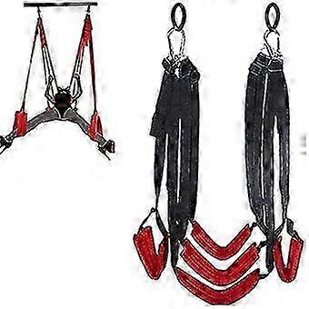 Svängbälte Uppgraderad Version 5 Pad Par Hållning Extra Swing Fun Vuxen Röd