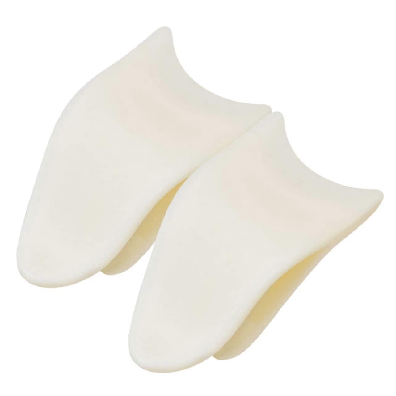 2pcs Eyelash Applicator Tool False Eyelash Tweezers Easy Lash Application Ergonomic Grip White