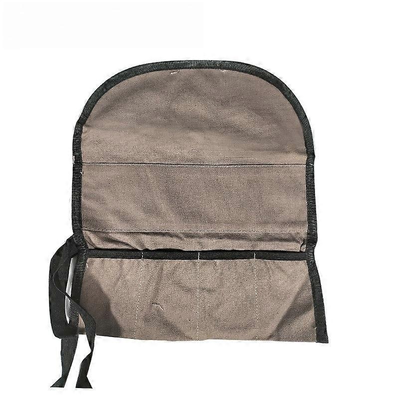 Multi Purpose Hanging Tool Bag Roll Up Design Multiple Pockets Oxford Cloth Wrench Pouch Screwdrivers Drills Storage Case