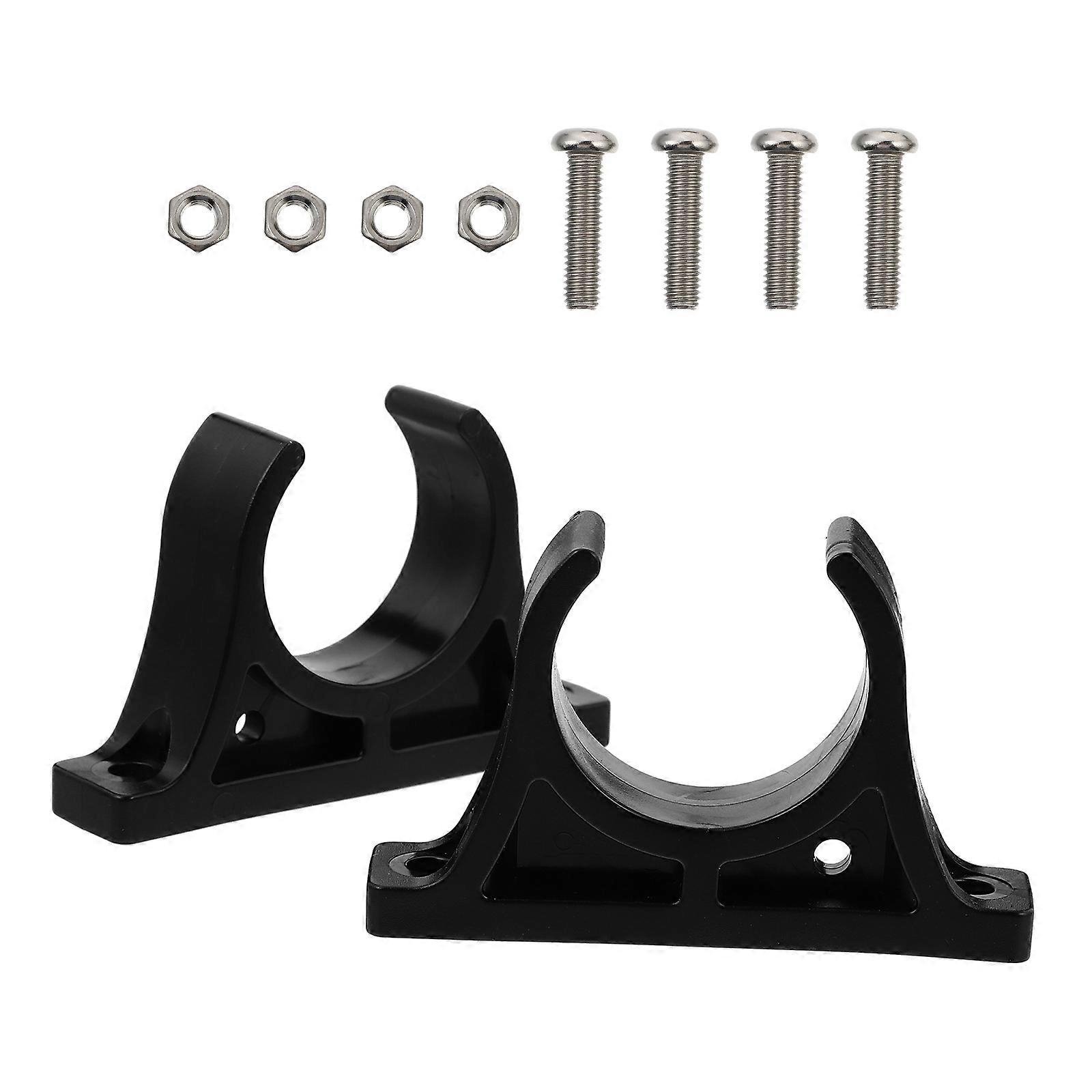 Paddle Clip for Kayak Plastic Boat Paddle Fixed Buckle with Screws 1Pair