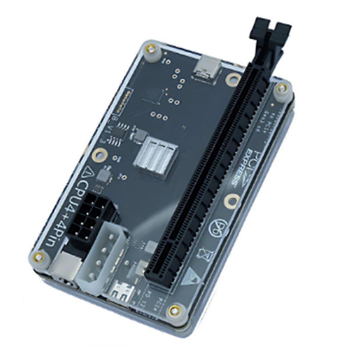 External GPU Dock for -Compatible 3 4 to PCIe Graphics Card Support RX4090 RX6900 for Laptop Notebo