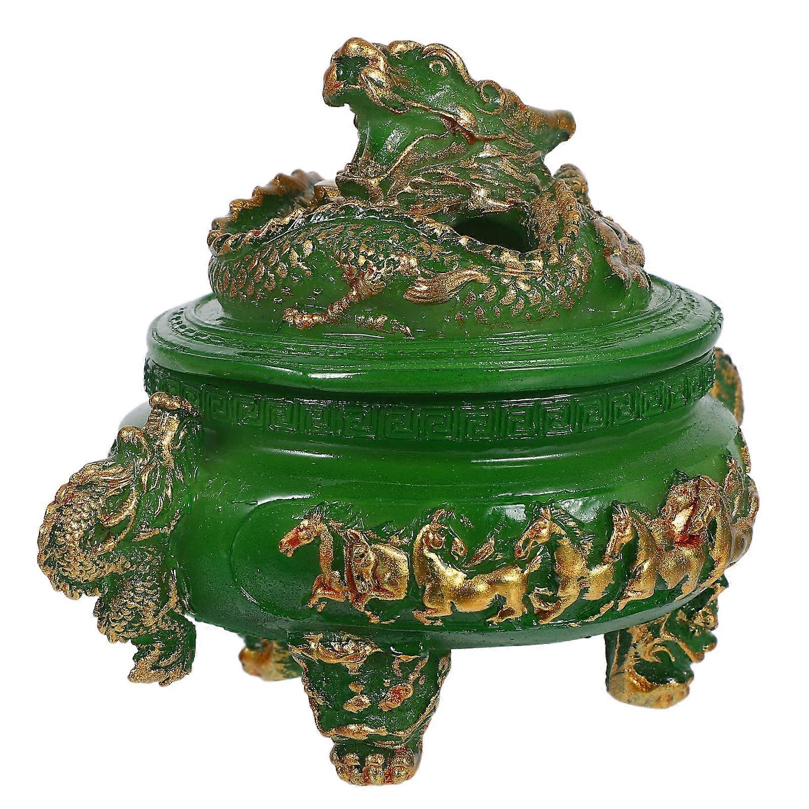 Aromatherapy Incense Burner Three Legged Magnesium Oxide Relaxing Environment 1Set