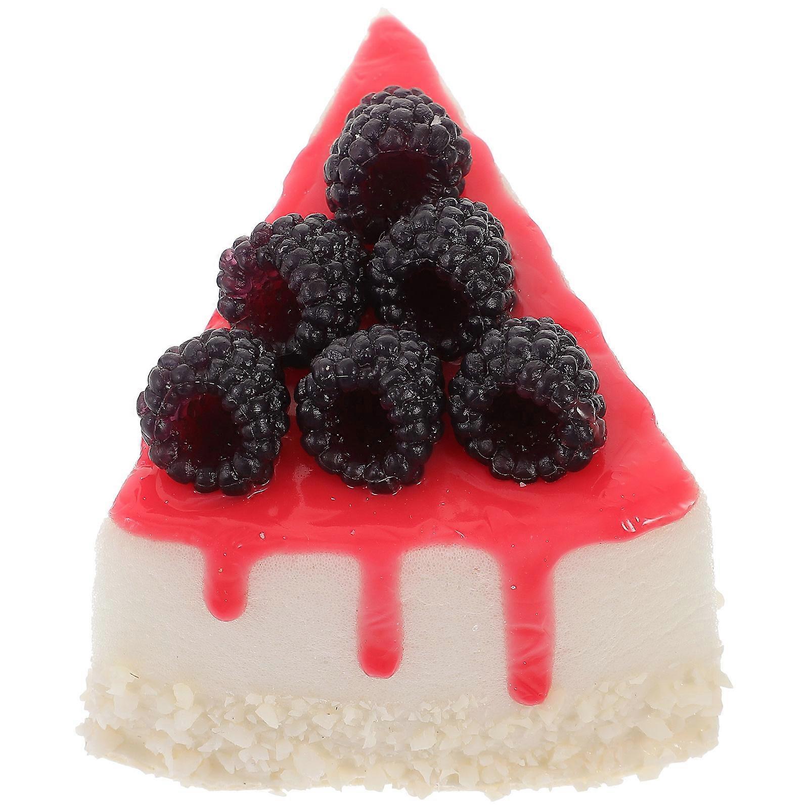 Artificial Cake Model Fake Fruit Cake for Decor Realistic Design