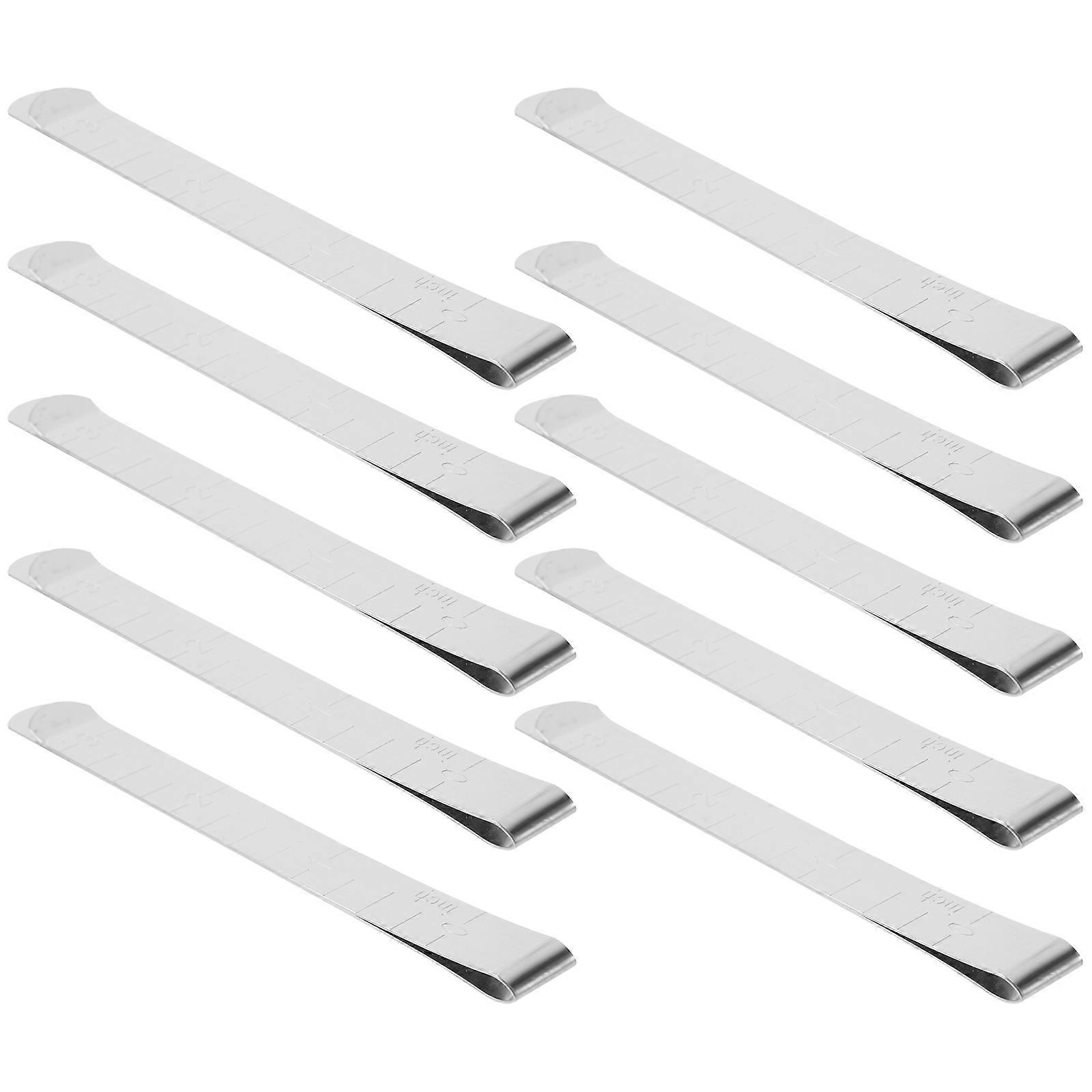 Candy Floss Mesh Clips Stainless Steel Essential for Kitchen Use 10Pcs