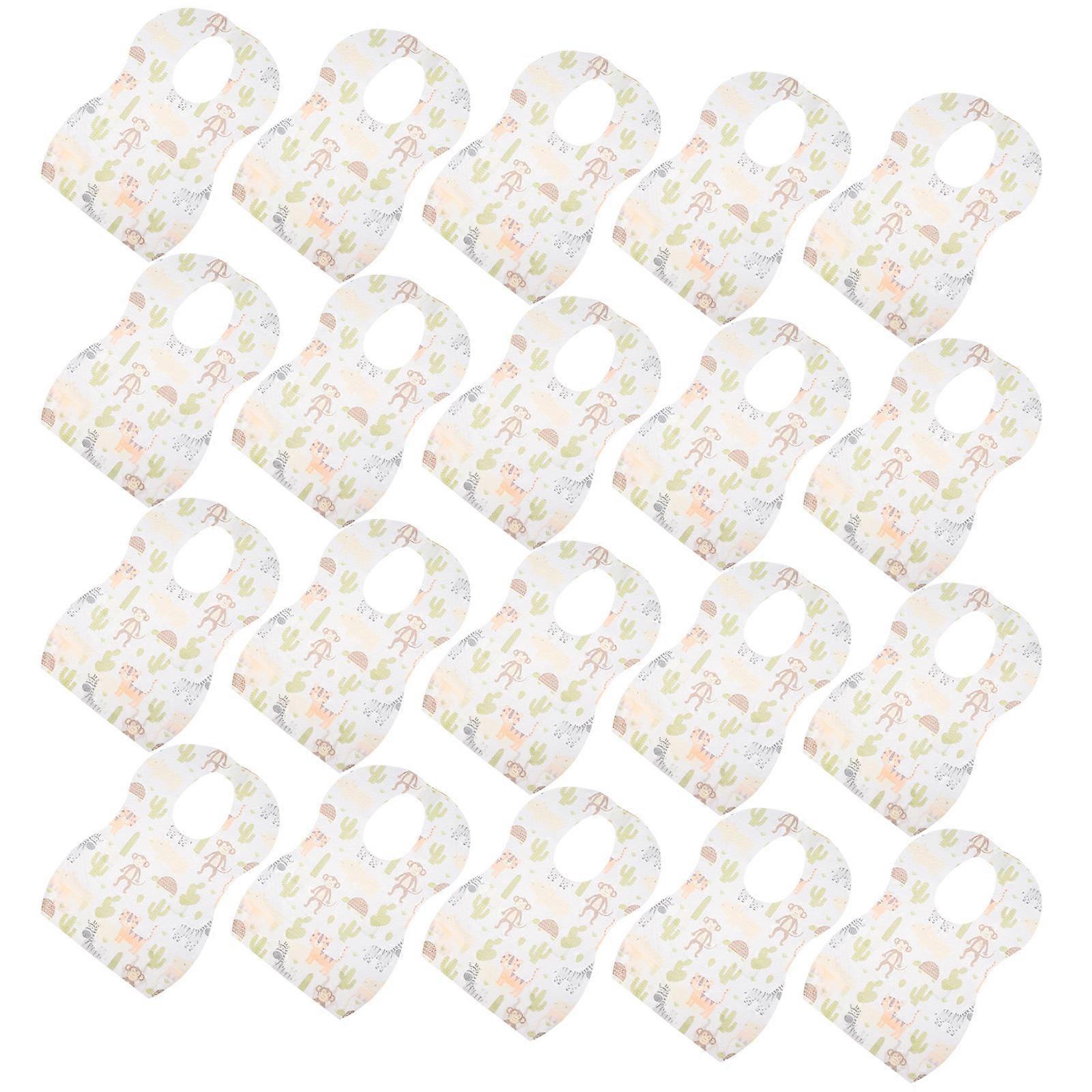 Disposable Baby Bib Bib Protector for Feeding 20Pcs Set