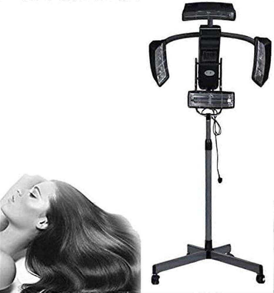 Professional Infrared Hair Color Processor Dryer with Adjustable Height, Timer and Temperature Control