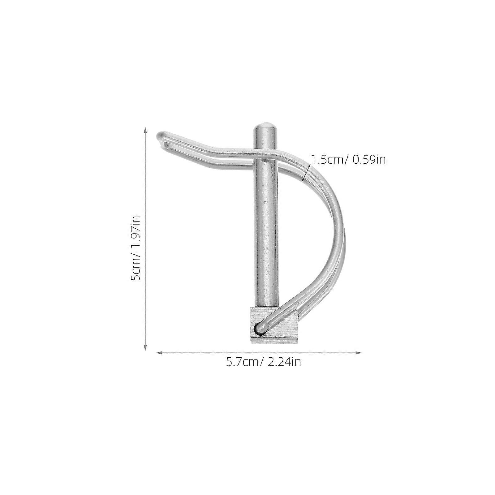 Towing Safety Pin Quick Trailer Coupler for Mechanical Use 4Pcs