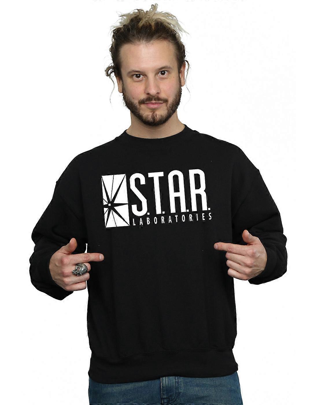 DC Comics Herren der Flash-Sterne Labs Sweatshirt